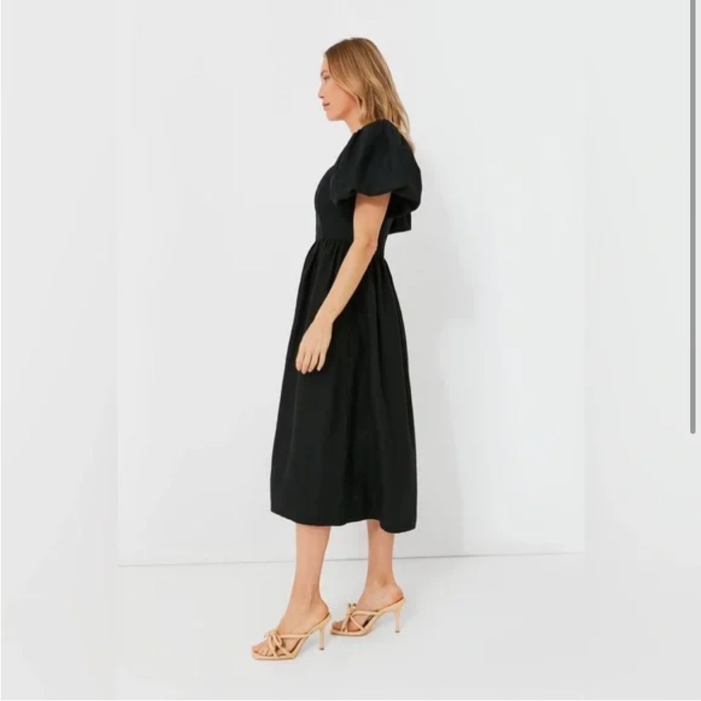 Pomander Place Alexis midi dress in black - Picture 3 of 11